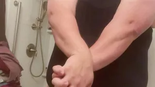 Heavy Trucker Bubba Burly Chub Strips Nude & Pounds Out A Heavy Load