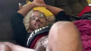 Black man showing off his gorgeous hole