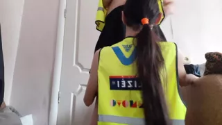 Two police girls fucking hard
