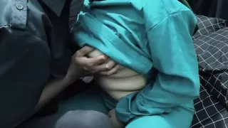 Viral security guard and nurse meet together at hotel