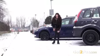Snowy City Pee by Got 2 Pee where girls come to piss