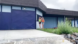 Driveway Duo by Got 2 Pee where girls come to piss