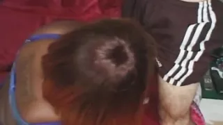 Big and Bad Lady Pleasing Two White Dicks