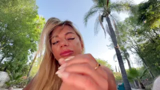 My POV with Muscle Barbie Denise Anders