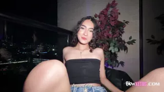 First time I crowd into a stranger on my terrace