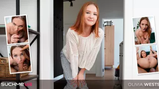 Adorable Ginger Olivia Westsun Has A Blast In Her First Porn Scene - SuckMeVR