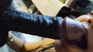 2nd part hot sucking huge cock