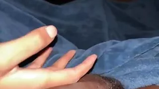 My girl friend playing