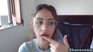 Shanaxnow Nose Fetish Eating Boogers Press Nostrils Moaning