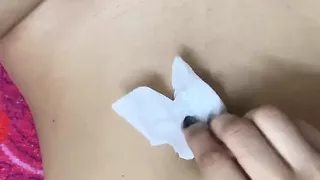 Wearing a Saree with No Lingerie I Slowly Undress and Touch Myself While Calling Out Your Name Softly