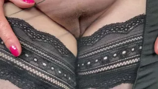 Mrs Mature Feet wearing a very sexy dress