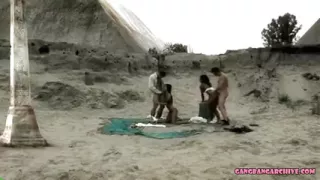 Gangbang Archibe - Busty MILF in stockings