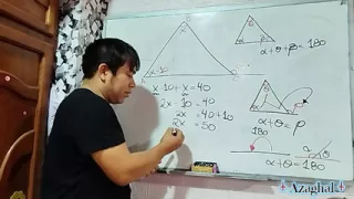 40 Mathematics Geometry Calculate the Value of the Angle