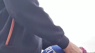 A Guy Gives a Blowjob to a Guy with a Big Cock Outdoors Until He Gives Him a Good Facial