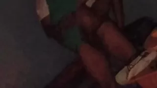 Caught cheating and fucking secretly by monster cock fucking while Raining hard fucked caught