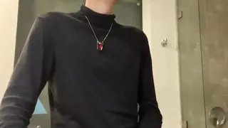 Andreszp Masturbates in the Hotel and His Cum Says It All