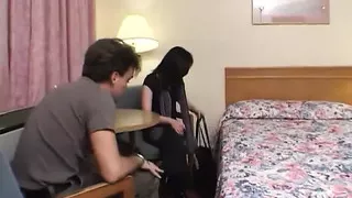Asian chick gets fucked and jizzed at the casting