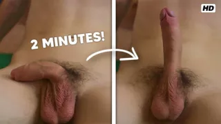 Teen Cock Growing SOFT To HARD In 2 Minutes! (HD)