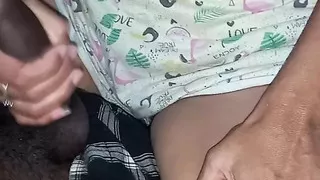 Neighbor just wanted to touch my dick