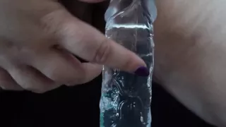 My Medium-sized Silicone Dildo and I in Hot Action