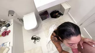 Snuck Into Her Bathroom and Fucked Her