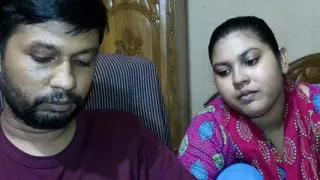 Newly marriage couple Wife husband friend Indian village