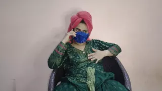 Desi Horny Beautiful Bhabi Masturbating-Hindi Audio ????