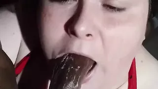 Proper Head Done on BBC Wet Sloppy Head