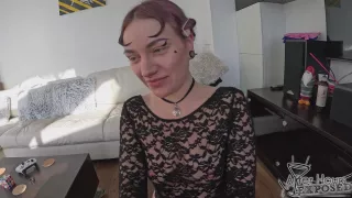 Amateur Model Ellah Giving Her First Time Ever On Camera Blowjob She Loves Cum In Her Mouth