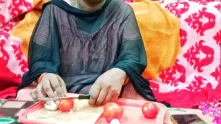 Tamil desi wife squeezing big boobs and talking about fucking experience with her girlfriend  tamil clear audio 100%