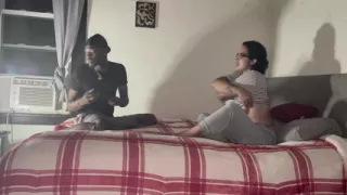 Bigdaddykj: Big Booty Latina Mature Squirts on Big Black Cock Full