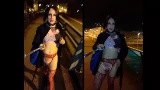 Sissy Taniax -Slut walks part 1