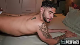 BAREBACKTHATHOLE Antonio Pix Rams His Raw Dick Into Vicgioz Ass