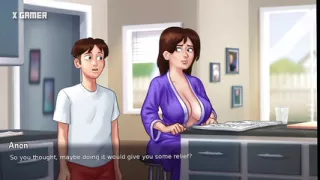 Investigation with stepmom summertime saga gameplay video