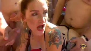 Bareback Spa Break Creampie Breeding