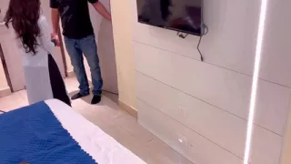 Seeing the Electricians Big, Thick, Black Cock, Bhabhi Could Not Control Herself, Extremely Clear Hindi Audio