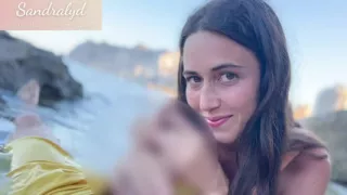 This Spanish girl jerks you off until you in a crystal cup