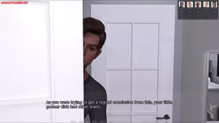 Blacked House 07 - Beautiful MILF Play with Huge Dildo, BBW MILF Loves BBC Sex Toy - 3D Porn Game