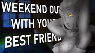 Renting a cabin with your best friend to relax - ASMR Roleplay - Personal attention, hair brushing