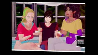 Knight of Love Cap 24 - My Stepsister and Her Friend Give Me a Handjob