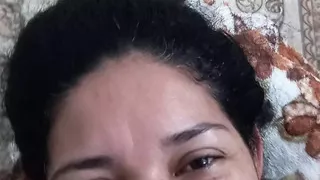 Beautiful girlfriend sucking deep throat latina