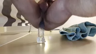 Efreakme trying out his new dildo