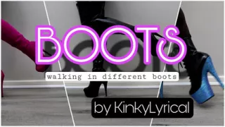 BOOTS : Modeling different boots