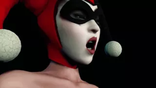 Harley Quinn Pantyhose Footjob