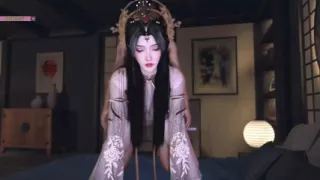 Queen Animated Angel with Sinful Curves - 3D Animation