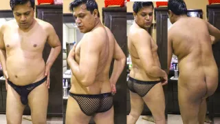 Fat Pakistani Gay Boy Moaning Talking Dirty and Showing Big Ass