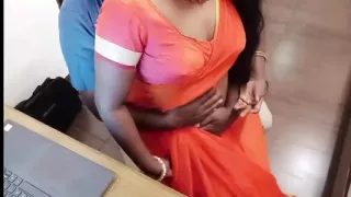 Wife Fuck with Manager in Office cabin