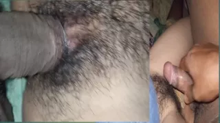 my hot girlfriend enjoy with me and i fuck him hardly..