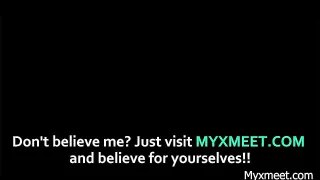 Vollbusige Blondine genießt seinen dicken Schwanz