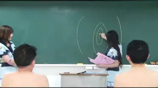 Female Instructor at the Pussy and Anus Licking Training School Shows Her Pussy to Slaves so They Can Learn Its Anatomy